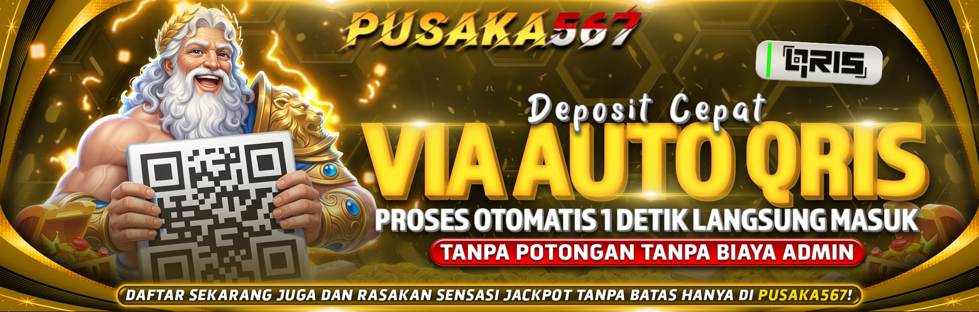 DEPOSIT VIA QRIS