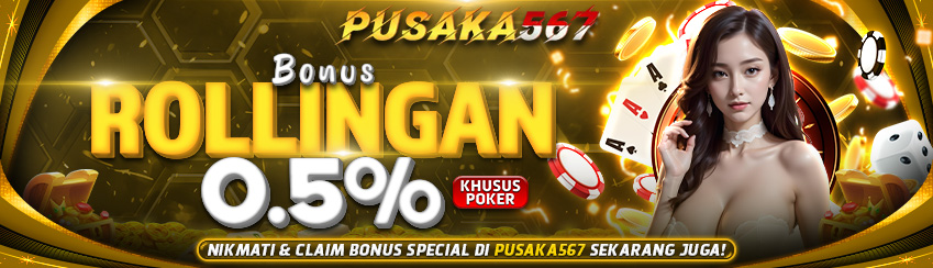 Bonus Rollingan Poker 0,5%